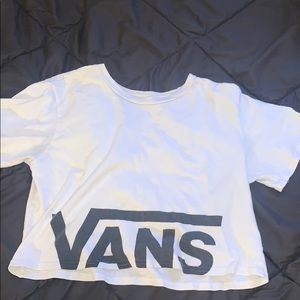 white vans t-shirt